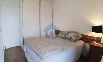 Imagem 5: Apartamento studio mobiliado de 1 dormitório, varanda, 1 vaga, prédio com lazer - Bela Vis