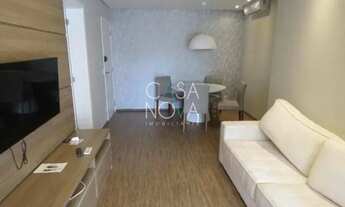 Imagem 3: Apartamento para venda com 87 metros quadrados, 3 quartos, 1 suíte - Pompéia - Santos - SP