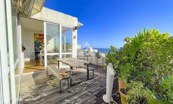 Imagem 3: Cobertura duplex de 3 quartos com 2 vagas e vista mar, no posto 6