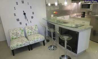 Imagem 4: Flat com 2 Quartos para alugar, 61m² - Jardins