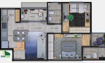 Imagem 6: Apartamento à venda, 2 quartos, 1 suíte, 2 vagas, Santa Efigênia - Belo Horizonte/MG