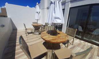 Imagem 4: Cobertura duplex para venda possui 146 metros quadrados com 3 quartos em Intermares - Cabe