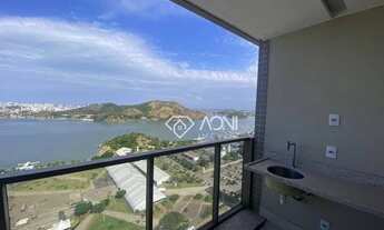 Imagem 3: Apartamento com VISTA DESLUMBRANTE, 4 dormitórios , 3 suítes, 137 m², sol da manhã com Laz
