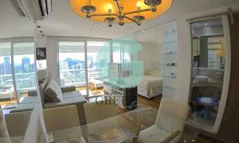 Imagem 2: Lindo Apartamento a Venda no Brooklin! 45m2 com vista para a Ponte Estaiada, pôr do sol má