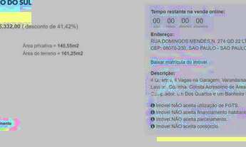 Imagem 4: Casa com 4 dormitórios à venda por R$ 316.332,00 - Parque Cruzeiro do Sul - São Paulo/SP