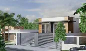 Imagem 2: Casa térrea em construção com 3 quartos, 3 banheiros, churrasqueira e quintal