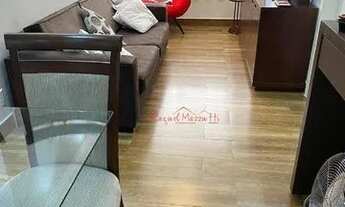 Imagem 2: Apartamento com 01 suite,01 dormitório e e 02 vagas de garagem59 m² - venda por R$ 400.00