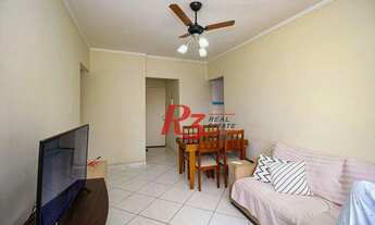 Imagem 3: Apartamento com 3 dormitórios à venda, 90 m² por R$ 480.000,00 - Pompéia - Santos/SP