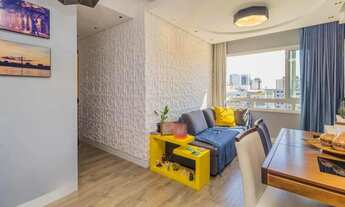 Imagem 3: Apartamento semi mobiliado, 2 dormitórios, 1 suíte e 1 vaga de garagem coberta n