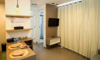 Imagem 5: Apartamento mobiliado, anual, 01 quarto, sala, área de lazer em Manaíra