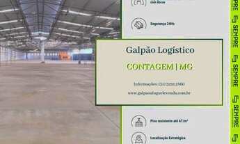 Imagem: Aluguel de galpão logístico em Contagem