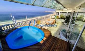 Imagem 3: Av. Atlântica - Magnífica cobertura duplex - 4 suítes - Armários e closet - Copa-cozinha p