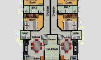 Imagem 4: Apartamento vista mar, com 3 dormitórios, sendo 1 suíte à partir de 81m² por R$ 594.000,00