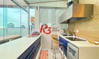 Imagem 4: Magnífica Cobertura a venda com 244 metros quadrados com 3 dorm. em Gonzaga - Santos - SP