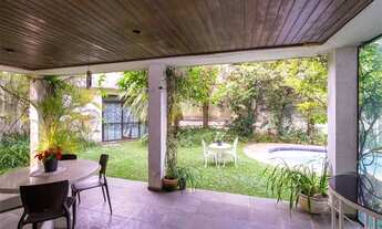 Imagem 5: Ares de campo, com um belo quintal árvores frutíferas , piscina, churrasqueira e salão mus