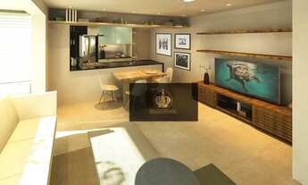 Imagem 3: Apartamento com 3 dormitórios, 100 m² - venda por R$ 1.350.000 ou aluguel por R$ 6.737/mês