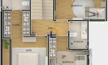 Imagem 5: Sobrado com 198m² no Bairro Alto