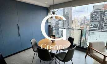 Imagem 3: Apartamento mobiliado para locação e venda com 71m², Vila Madalena - SP