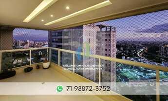 Imagem 5: APARTAMENTO NORTE/SUL ANDAR ALTÍSSIMO 123m² 3 QUARTOS 2 SUÍTES 2 GARAGENS INFRA VENDE PQ B