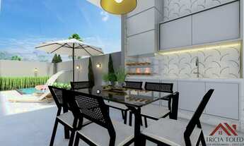 Imagem 7: Casa térrea Portinari Paulínia 3 dormitórios e 3 suítes, fase de obra