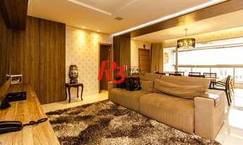 Imagem 3: Oportunidade única, lindo ap. à venda, alto padrão, Embaré, Santos, 171 m², 3 suítes, sac