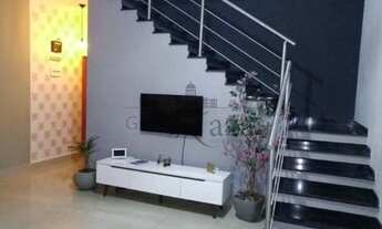 Imagem 1: Casa Sobrado - Jacareí - Villa Branca - 2 Dormitórios - 175m² - Lazer com piscina e churra