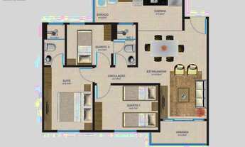 Imagem 2: Apartamento de 3 quartos no Eusébio