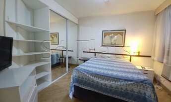 Imagem 4: Flat todo mobiliado recém reformado andar alto com bela vista da sacada disponível para lo