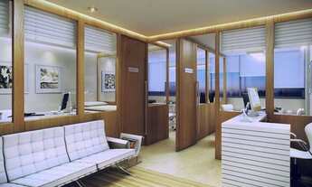 Imagem 2: Melhor ponto - Consultório ou escritório - Prédio novo, moderno, segurança. Sala com 47m2