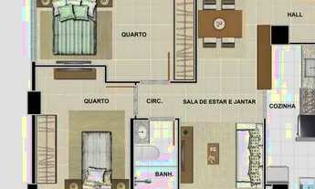 Imagem 6: Apartamentos em Nilópolis 2 quartos - Até 100% financiado - Use seu FGTS