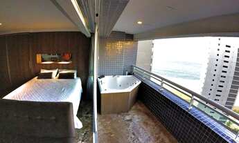 Imagem: Duplex com Jacuzzi até 10 pessoas www.fortalezatemporada.com