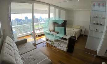 Imagem 5: Lindo Apartamento a Venda no Brooklin! 45m2 com vista para a Ponte Estaiada, pôr do sol má