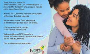 Imagem 3: Apartamento para Venda em Teresina, Novo Horizonte, 3 dormitórios, 1 suíte, 2 banheiros, 1