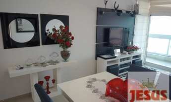 Imagem 3: Apartamento Praia da Enseada - varanda gourmet