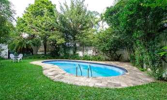 Imagem 2: Ares de campo, com um belo quintal árvores frutíferas , piscina, churrasqueira e salão mus