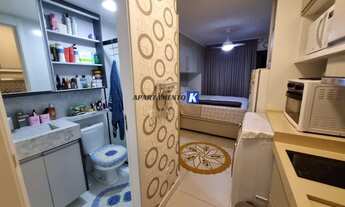 Imagem 4: Studio - VENDA 20 m2, Varanda, MOBILIADO - Lazer Completo, com Piscina na Cobertura - 100