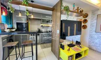 Imagem 2: AC- Lindo apartamento 1 Qt 1 st 56m2- com incrível estrutura de lazer - padrão Queiroz Gal