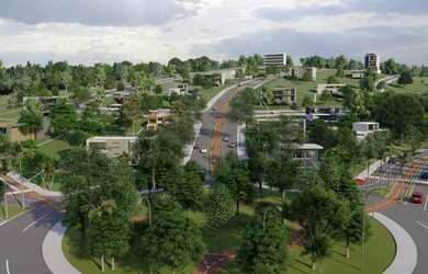 Imagem 4: Lotes Residenciais no Bairro Planejado Vila Albanos Avalio Entrada de Veículo