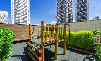 Imagem 4: Apartamento com varanda gourmet e churrasqueira integrada ao living de 134 m², com duas va