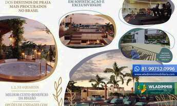 Imagem 2: Excelente Flat em Carneiros em construção com fluxo de pagamento,3 qtos,suites,vaga,e muit