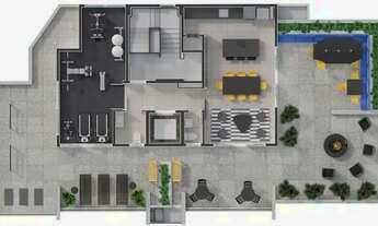 Imagem 3: APARTAMENTO com 1 dormitório à venda por R$ 260.123,56 no bairro Mercês - CURITIBA / PR