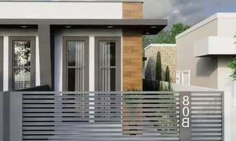 Imagem 4: Casa térrea em construção com 3 quartos, 3 banheiros, churrasqueira e quintal