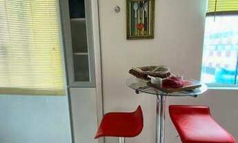 Imagem 6: Apartamento com 1 dormitório, 1 banheiro e 1 vaga coletiva, Prédio Frente Praia, à venda