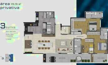 Imagem 3: Apartamento à venda no Lamon com 3 quartos e 145m²