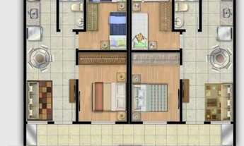 Imagem 6: Casa para Venda - 49.62m², 2 dormitórios, 1 vaga - Aberta dos Morros