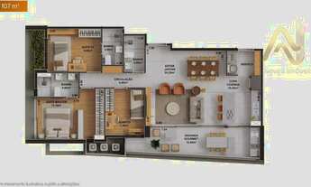 Imagem 2: Brises Maceió - Apartamentos de 107 a 302 m² à venda no Adrianópolis, Manaus/AM