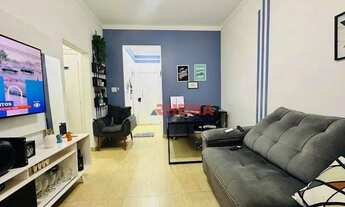 Imagem 2: Apartamento com 1 dormitório à venda, 50 m² por R$ 280.000,00 - Aparecida - Santos/SP