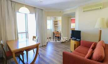 Imagem: Flat com 1 dormitório para alugar, 45 m²