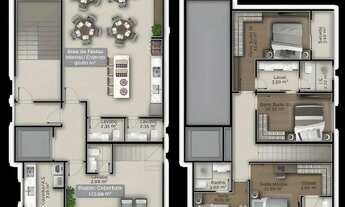 Imagem 6: Cobertura 4 Dormitórios para venda em Palhoça - SC