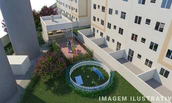 Imagem 3: Apartamento 2/4 pelo programa casa verde amarela